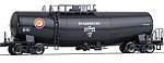 Tank  Car TAKI 43000 (black) - Kato 1-817 (HO scale)