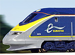 EUROSTAR New Color e300 Train - 8 Cars Set - Kato 10-1297