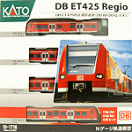 DB Type ET425 Suburban Train (DB Regio) - 4 Cars Set - Kato 10-1716