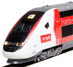 TGV Lyria Euroduplex Train - 10 Cars Set - Kato 10-1762