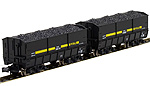 Hopper Wagon SEKI 3000 Freight Cars with Coal - Kato 8028-1