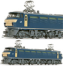 Electric Locomotive Type EF66 (Early Version - New Color) - Tomix HO-119 (HO scale)