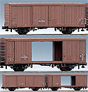 Freight Cars WAMU 80000 - 2 Cars Set - Kato 1-808 (HO scale)