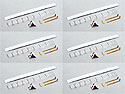 Interior Light Kits with White LED - 6 sets - Kato 11-210