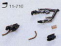 Kato Magne-Matic Short Shank Couplers MT-7 (Micro-Trains) - Kato 11-710