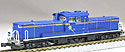 Diesel Locomotive Type DD51 "Hokutosei" North Star version (blue) - Kato 7008-2