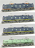 Electric Locomotives EF58 (40th Anniversary) Special Edition - 4 Locomotives Set - KA-10-260