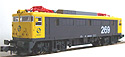 Electric Locomotive Mitsubishi RENFE 269-092-3 AMARILLO/GRIS - Kato 137-1302