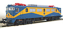 Electric Locomotive Mitsubishi RENFE 269-601-1 AZUL/AMARILLO - Kato 137-1306