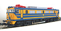 Electric Locomotive Mitsubishi RENFE 269-222-6 AZUL/AMARILLO - Kato 137-1307