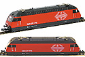 SBB CFF Re4/4 - 460 Heidiland Electric Locomotive (red) Kato 137110 - Kato K137110