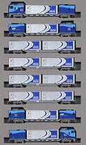 Series M250 Super Rail-Cargo - 8 Cars Set - Kato 10-227