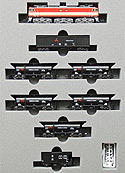 Seibu E851 Cement Train with Electric Locomotive E851 - 8 Cars Set - Kato 10-431