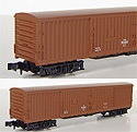 Waki 5000 Bogie Van Freight Car - Kato 8010