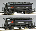 Tank Cars Taki 1900 Mitsubishi Cement Mining - 2 Cars Set - Kato 8040