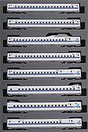 Series N700A Shinkansen Bullet Train - Nozomi - 8 Cars Add-On Set - Kato 10-1176