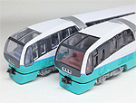 Series 251 Super View Odoriko Train - New Color - 6 Cars Set - Kato 10-1411