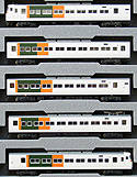 Series 185-0 Express "Odoriko" (Dancing Girl) - 5 Cars Set - Kato 10-220