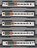 Series 185-0 "Odoriko" New Color - 5 Cars Set - Kato 10-226