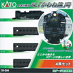 Steam Locomotive Oigawa Railways Kawaneji Train - 4-Car Set - Kato 10-244