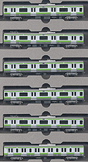 Series E231-500 (Yamanote Line Color) Commuter Train - 6 Cars Add-On Set - Kato 10-262