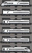 Series 885 Limited Express - White Sonic - 6 Cars Set - Kato 10-286