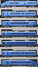 Series 883 Sonic Express Train (Renewed Blue) -  7 Cars Set - Kato 10-288