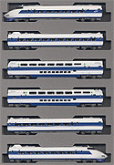 Series 100 Shinkansen Bullet Train - Grand Hikari - 6 Cars Set - Kato 10-354