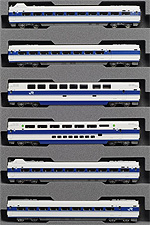 Series 100 Shinkansen Bullet Train - Grand Hikari - 6 Cars Add-On Set - Kato 10-355
