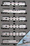 Series E26 Sleeping Cars "Cassiopeia" - 6 Cars Set - Kato 10-399