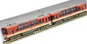 Eizan Railway Type 900 "Kirara" Red - 2 Cars Set - Kato 10-411