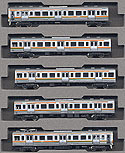 Series 211-3000 Train, Tohoku Takasaki lines - 5 Cars Add-On Set - Kato 10-425
