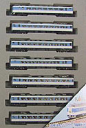 Series 189 Super Express Train (Azusa New Color) - 7 Cars Set - Kato 10-426