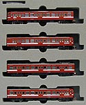 Series 115 Minobu-Line color - 4 Cars Set - Kato 10-463