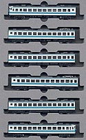 Series 153 Shinkaisoku (Rapid Express) Blue Liner - 8 Cars Set - Kato 10-484