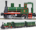 Steam Locomotive Train Set - Pocket Line Series - Kato 10-500-1