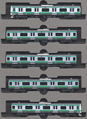 Series E231 Joban Line Train - 5 Cars Add-On Set - Kato 10-553