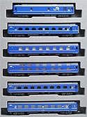 Series 24 Sleeping Express - Akebono - 6 Cars Set - Kato 10-822