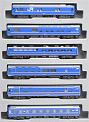Series 24 Express Train with Sleeping Berths - Hokutosei - 6 Cars Set - Kato 10-831