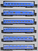 Series 24 Express Train with Sleeping Berths - Hokutosei - 6 Cars Add-On Set - Kato 10-832