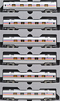 Series E26 Sleeping Car Train (Cassiopeia) - 6 Cars Add-On Set - Kato 10-835