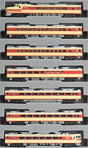 Series KIHA81 Diesel Train  - Express Kuroshio - 7 Cars Set - Kato 10-849