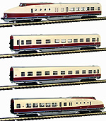 VT 18.16.05 DR Grundeinheit Super-Express Diesel Train - 4 Cars Set - Kato 73710