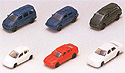 90s Toyota Cars Set - 6 Cars - Kato 23-505