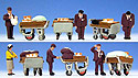 Lunch Vendors with Carts - Kato 24-262