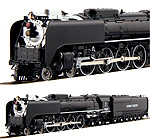 Union Pacific Steam Locomotive 4-8-4 Type UP FEF-3 #844 - Kato 12605-2