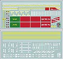 Lane Marking Sticker Set 1 - Kato 23-422