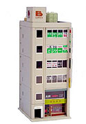 Metro Series 6 Floor Office Building (Gray) - Kato 23-435B