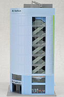5th Avenue Building 8 Floors - Department Store (Blue) - Kato 23-437B