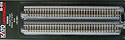 Straight Track 186mm (7 5/16") - Unitrack (S168) - 4 pieces - Kato 20-010